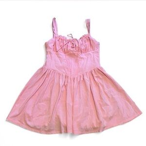 Pink Sleeveless Babydoll Dollycore Fairycore Dress